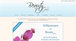 Desktop Screenshot of beautyplus-koblenz.de